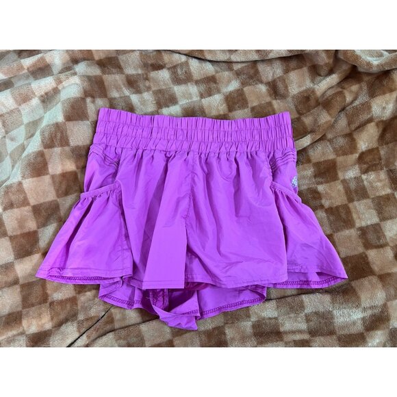 Free People Movement The Way Home Purple Shorts Size Medium - Picture 1 of 13